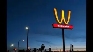 McDonald's flips its golden arches to make a statement