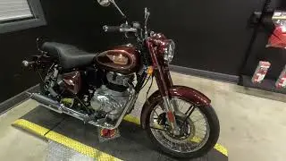 New Maroon 2024 Royal Enfield Bullet 350 Motorcycle For Sale In Port Richey, FL