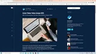 METAMASK AND CHROME TIPS!!  AXION AND LUXY SUPER BULLISH ON BOTH THESE GEMS! AND MORE.