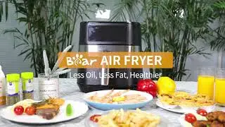 PERFECT Air Fryer --Bear New AirFryer 5.5L(XXXL size for Family)