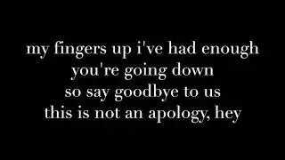 Bea Miller &ndash; This Is Not an Apology (Lyrics / Lyric Video)