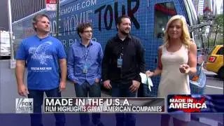 American Made Movie - FOX-Nathaniel Thomas McGill Vincent Vittorio and Mark Andol on Fox and Friends