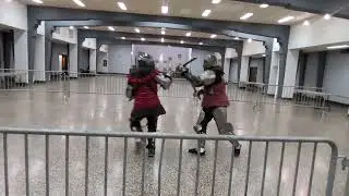 Sunday Knight Melee Practice Axe Duel