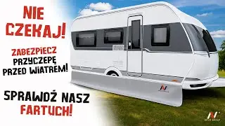 Proste rozwiązanie, kt&oacute;re robi r&oacute;żnicę &ndash; fartuch do przyczepy kempingowej!