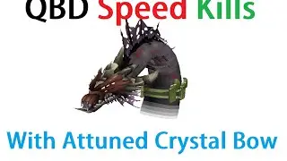 QBD Speed kills with Attuned Crystal Weponary
