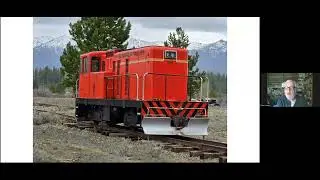 Train Time at Wallace - May 31, 1951, by Dr. Frank Scheer