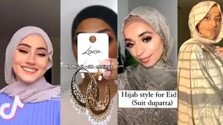 ✨EID Easy Simple Hijab Styles🧕🏽✨
