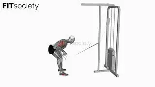 Cable Neutral Grip Kickback - Exercise - Fitness Oefening - Fitsociety