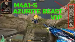 M4A1-S-AZURITE BEAST MODE X. CROSSFIRE VOID ISLAND. CF VIP.