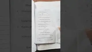 #SKMU Dumka  #2023/2027 Semester 1 #Minor #Chemistry Question Paper
