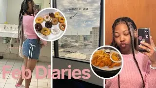 a BORING normal life of a young adult in her 20&rsquo;s💕|Feb Diaries #normallifestyle #college #vlog