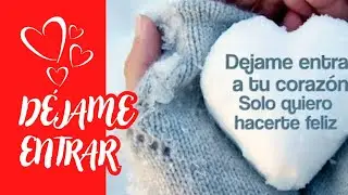 D&eacute;jame entrar (con letra) 🎧 M&uacute;sica al coraz&oacute;n 
