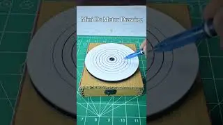 ⚠️mini DC motors drawing 🔦|DC motor project|Science Project|#viral#shorts