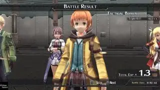 Trails of Cold Steel II - Arts Training LVL 2 (Nightmare, no Items)