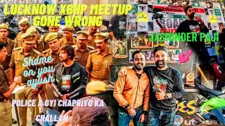 bcoz of some stunt riders Lucknow xbhp meetup gone wrong #jsfilms #xbhpmeetup #cops #policeraid
