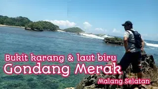 Bukit karang & Laut Biru Gondang Merak /Malang Selatan.
