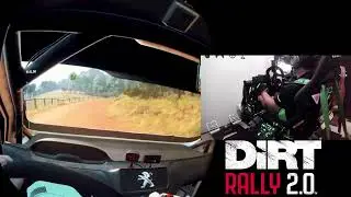 DIRT RALLY 2.0 with Simagic Alpha mini Direct Drive 2 dof motion + buttkicker G2.
