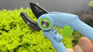 DELIXI Pruning Shears Anvil Garden Clippers, Cut Capacity Hand Pruners, Stainless Steel Blade Review