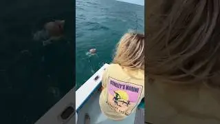She 😵 the rarest fish in the world&hellip; #fishing #ocean #deepsea