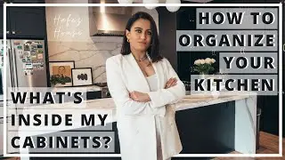 KITCHEN CABINET TOUR | KITCHEN ORGANIZATION IDEAS