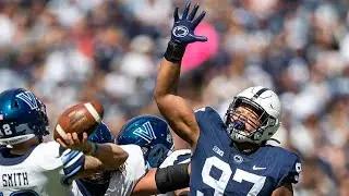 Penn State defensive tackle PJ Mustipher on his injury rehab & passing the conditioning test