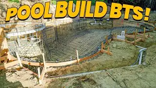 BACKYARD POOL BUILD!! (PRE GUNITE)