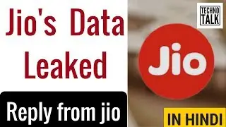Reliance Jio 4G Servers Hacked | Jio User Data Leaked Online | Reply from jio - In Hindi