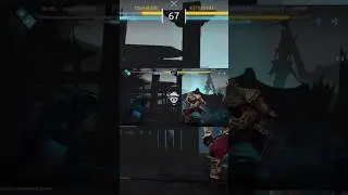 Ling vs Bulwark 🗿🥶Shadow fight arena #shadowfight4 #shadowfightarena #gaming #fightinggames