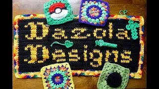 Granny Square Project - Friendship Blanket Unboxing/Unveiling #6 - Dazola Designs Crochet