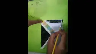 Beautiful Art painting idea #color #paint #wall #Art #card #shorts
