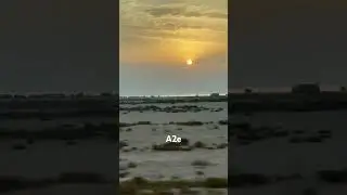Sunrise in qatar 🇶🇦