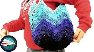 Torba na szydełku | spuer prosta torba na zakupy z Woolly Hugs Rope Plaint