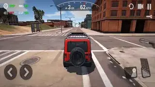 Ultimate Offroad Simulator - Red 4x4 Jeep offroad Drivng! Android Gameplay #8