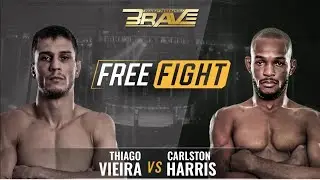 FREE MMA Fight | Thiago Vieira vs Carlston Harris | BRAVE CF 3