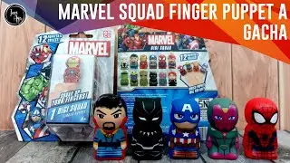 [ GACHA ] Marvel Comics Digi Squad Finger Puppet A - Emco Avengers MCU Ironman Spiderman Hulk Thor