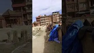 #2024 #kathmandu #bhaktapur #ricewinowing#harvest#rive#lake#warmday#traditional