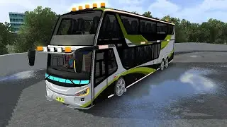 FULLY MODIFIED LUXURY SLEEPER BUS HIGHLIGHTS 🔥 ll BUS SIMULATOR INDONESIA ll HIGH  GAME PLAY ll 