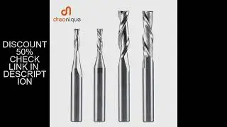 inch size UP Cut DOWN Cut Two Flutes carbide Spiral router bit 3.175mm 6.35 mm,CNC Router, Compressi