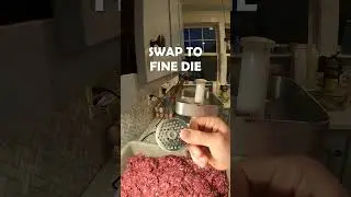 Twice Grinding 40 POUNDS of DEER Meat in 20 SECONDS! #venison  #hunting #carnivore #shorts
