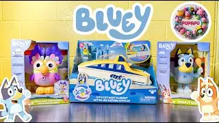 ASMR Unboxing Dance Mode Bluey CHATTERMAX | Shake It Bluey | Bluey City Cat Boat Playset |Toy Review