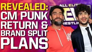 CM Punk AEW RETURN & Brand Split Plans Revealed? | WWE Want NXT Star In WrestleMania MAIN EVENT