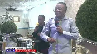 CULTE DE VENDREDI MIRACLE AVEC LE REV. MATTHIEU OKASI PRONVINCIAL DE KINSHASA LE 3 OCTOBRE 2025.