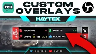 КАК СДЕЛАТЬ ОВЕРЛЕИ ДЛЯ TWITCH | Бесплатный редактор