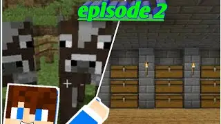 Storage room and cow farm|kamicraft ep2