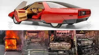 Unique 1979 Ford Probe I Concept Car Burns Down !!!