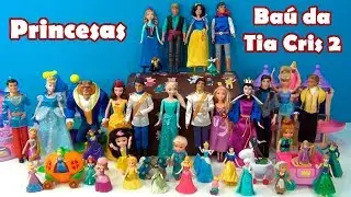 Princesas Disney no Ba&uacute; da Tia Cris 2! Pr&iacute;ncipes, Carruagens, Castelos e Princesas #princesa