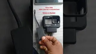 gopro mic adaptor for sale in just 3000🚀#gopro #viralvideo #ytshortsindia #yt