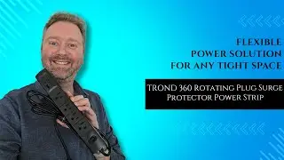 Этот вращающийся сетевой фильтр решает самую большую проблему с розетками в доме | Обзор TROND 360
