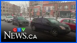 Ice and snow causing havoc on Montreal roads; city crews working double-time