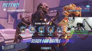 CHIPSA DOOMFIST GAMEPLAY OVERWATCH SEASON 33 TOP 500